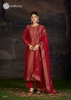 Charvi By Sadhana Viscose Woven Silk Jacquard Wholesale Dress Material Wholesale Market